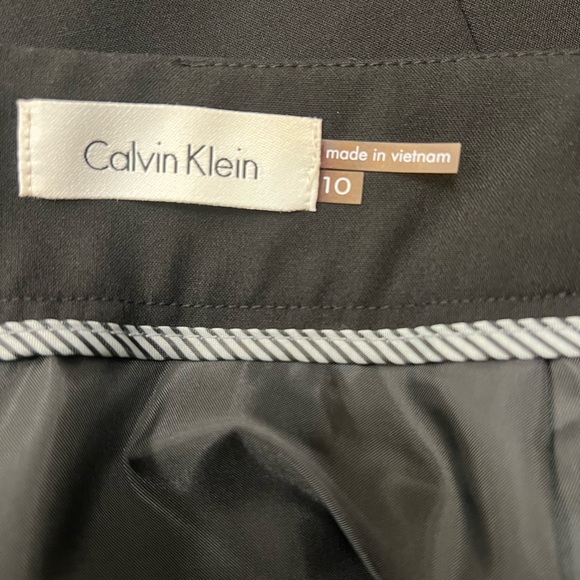 Calvin Klein Elegant Black Women's Skirt Sz 10 - Picture 6 of 8